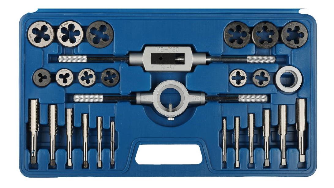 фото Набор метчиков и плашек зубр 28123-h27