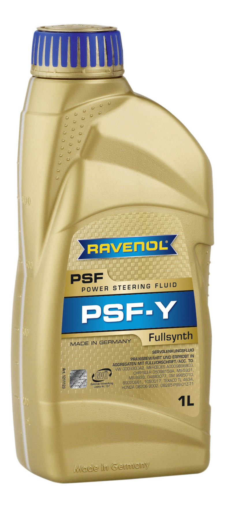 фото Гидравлическое масло ravenol psf-y fluid 1л 1211123-001-01-999