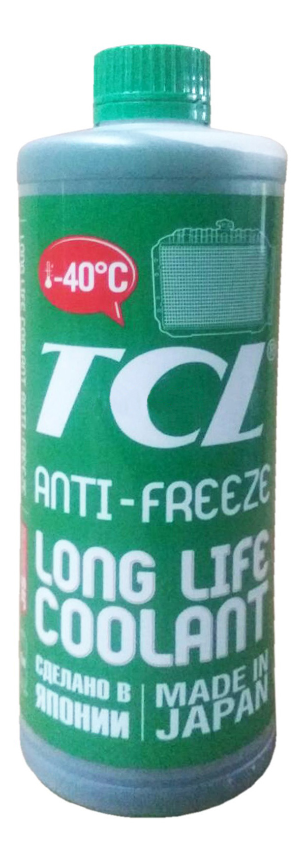 фото Антифриз tcl llc -40°c g11 зеленый 1л