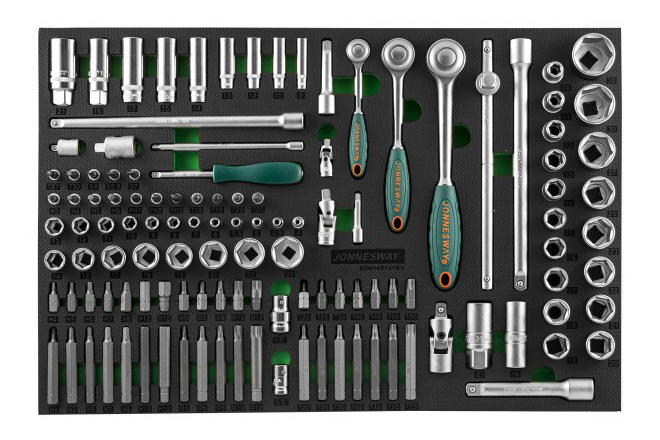 Набор столярно-слесарного инструмента JONNESWAY S04H45121SV ложемент jonnesway