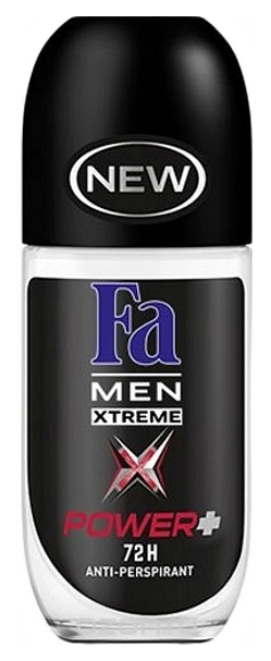 

Шариковый дезодорант Fa мужской Power+, мужественный аромат, 72 ч, 50 мл, xtreme Power+