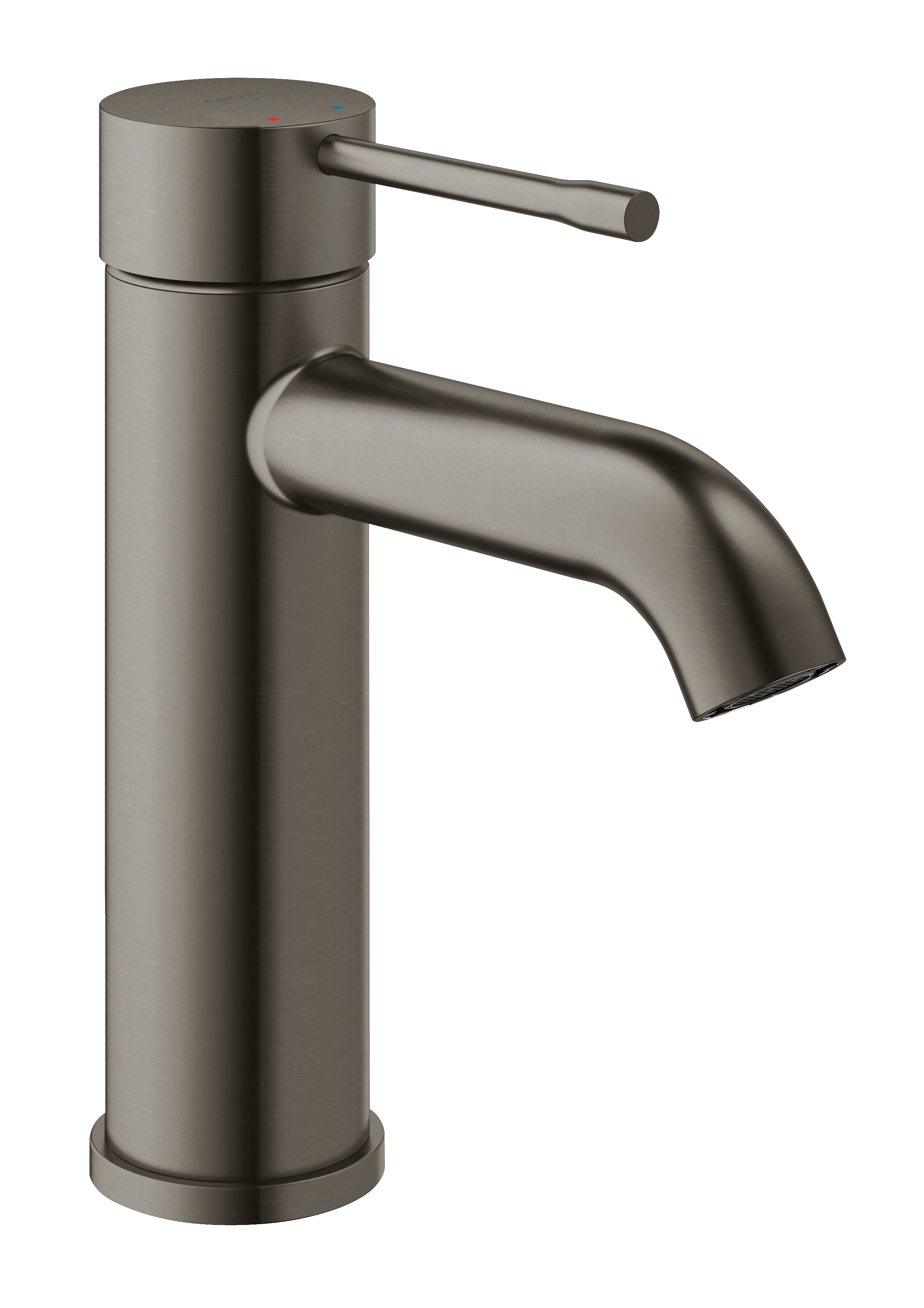 фото Смеситель для раковины grohe essence new 23590al1 матовый графит