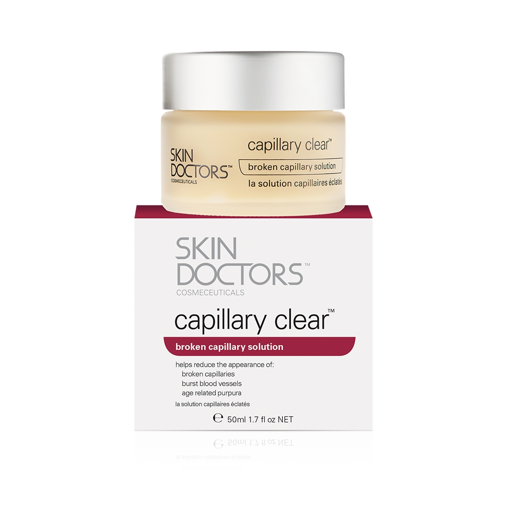 фото Крем для кожи с проявлением купероза skin doctors capillary clear, 50 мл