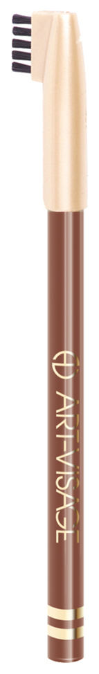 Карандаш для бровей ART-VISAGE 406 Капучино карандаш для глаз стойкий art visage instant line 15 шоколадный сатин