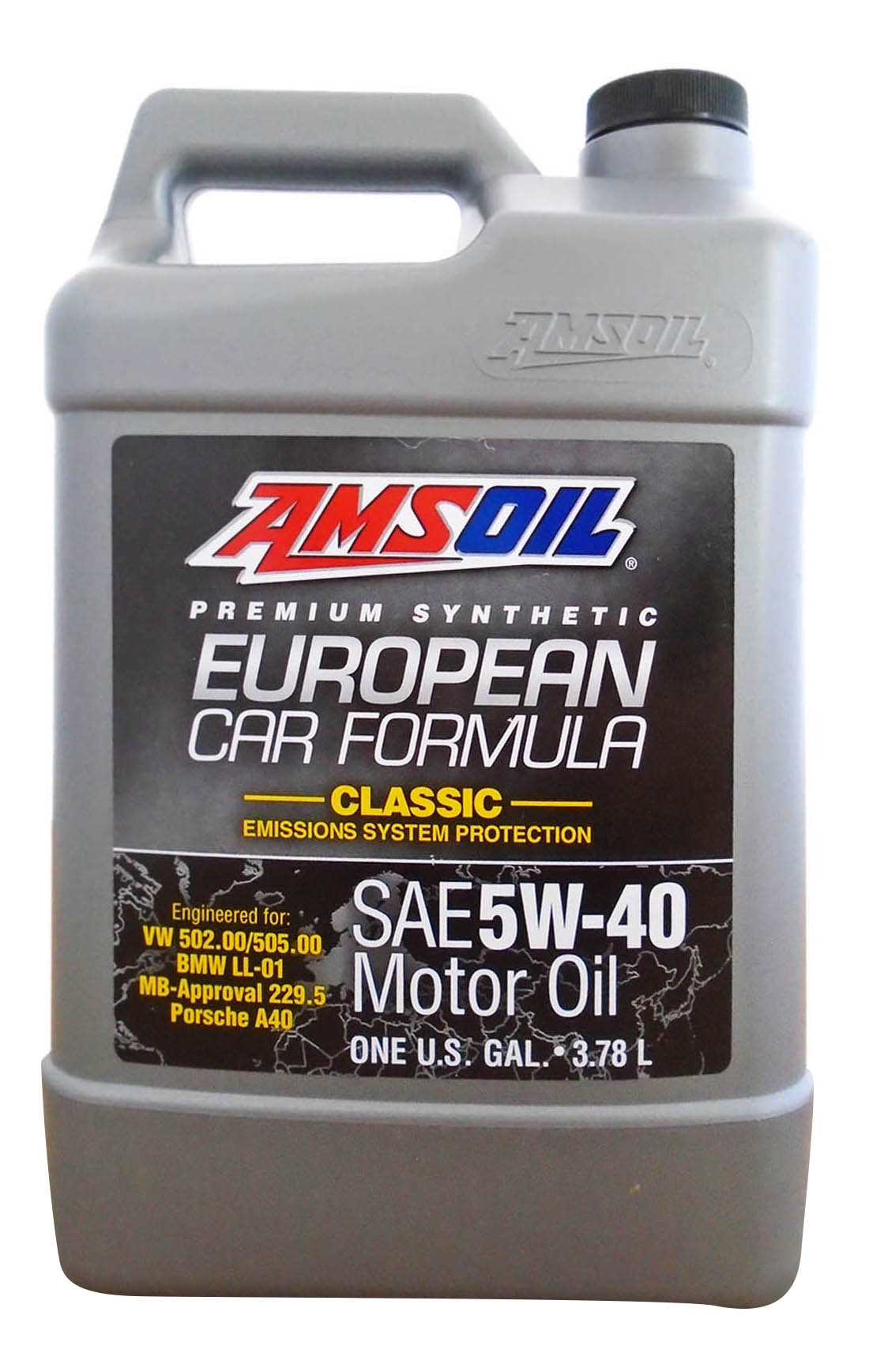 фото Моторное масло amsoil european car formula 5w-40 3,785л