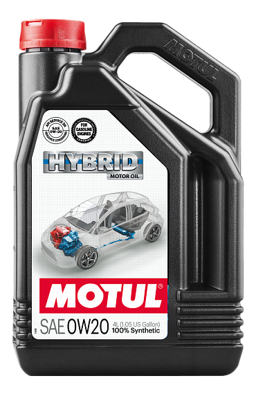 Моторное масло Motul Hybrid 0W20 4 л