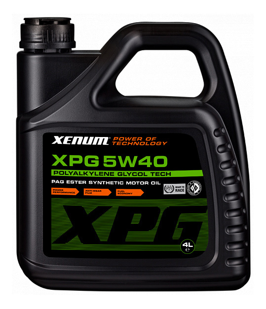 Моторное масло Xenum XPG 5W40 4 л