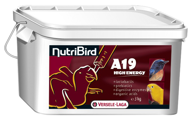 

Основной корм Versele-Laga NutriBird A19 High Energy, для любых птиц 3000 г, NutriBird A19 High Energy