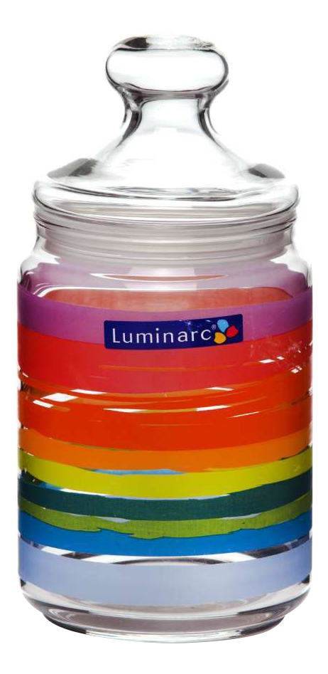 

Банка для хранения Luminarc Color Pencil 1 л, Прозрачный;разноцветный, color Pencil 1 л