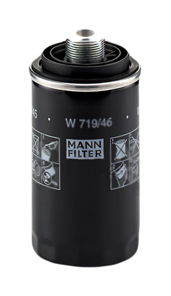 фото Фильтр масляный двигателя mann-filter w719/46