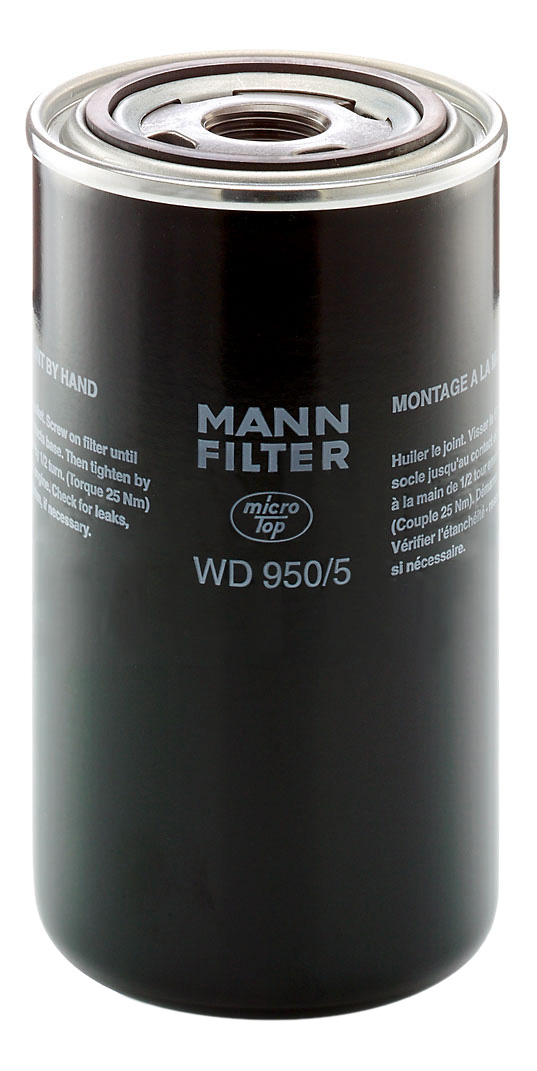 

Фильтр масляный двигателя MANN-FILTER WD950/5, фильтр масляный двигателя WD950/5