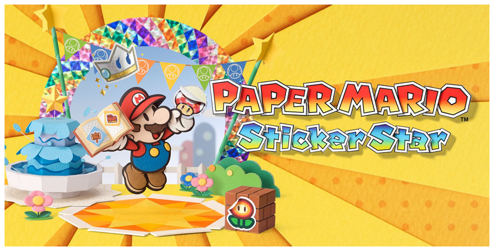 

Игра Paper Mario: Sticker Star для Nintendo 3DS, Paper Mario Sticker Star