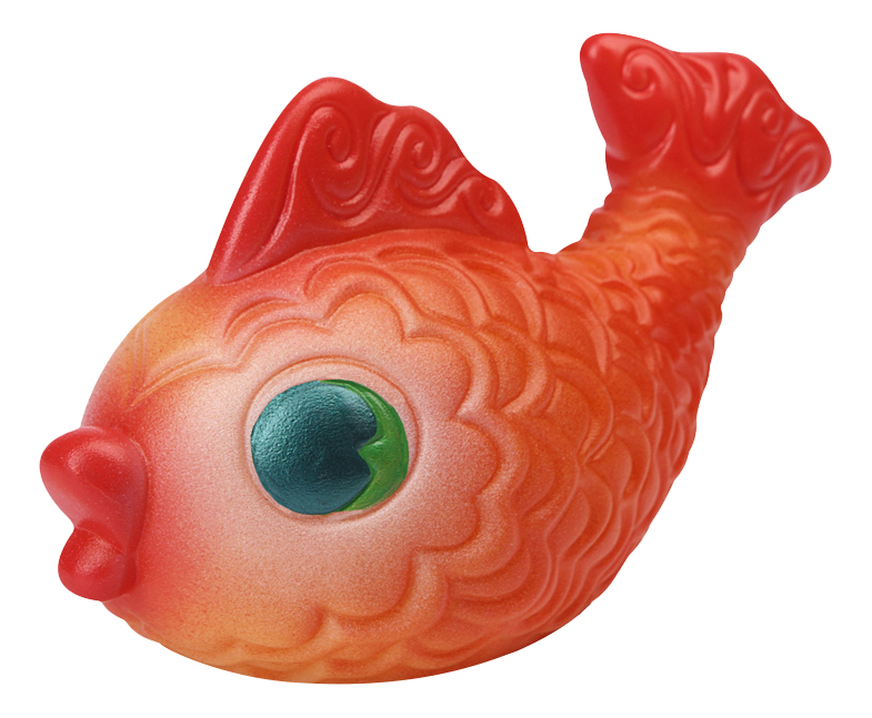 Игрушка для купания ОГОНЕК Золотая рыбка игрушка для купания огонек олененок бемби с 710