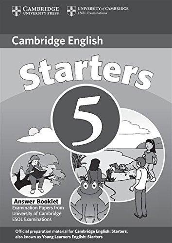 

Книга C Young LET 5 Starters Ans Booklet