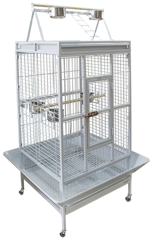 

Клетка для птиц Triol BC18W, 168х77х82 см, белый, BC18W