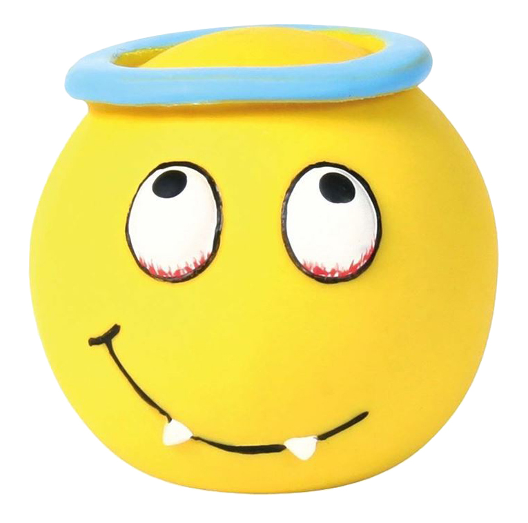 

Игрушка-пищалка для собак TRIXIE Смайлы из латекса, в ассортименте, 6 см, Смайлы