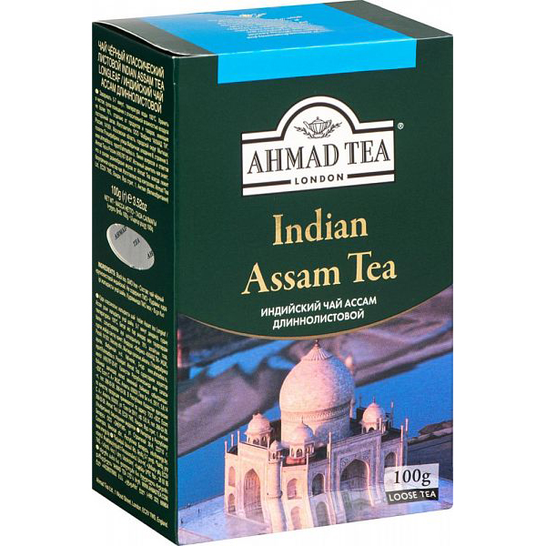 Чай черный Ahmad Tea индийский ассам длиннолистовой 100 г