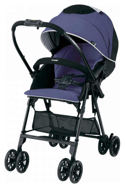 фото Прогулочная коляска combi mechacal handy light s purple 170277