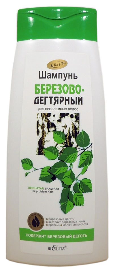 Шампунь Белита Березово-дегтярный 480 мл белита шампунь пивные дрожжи блеск энергия 500