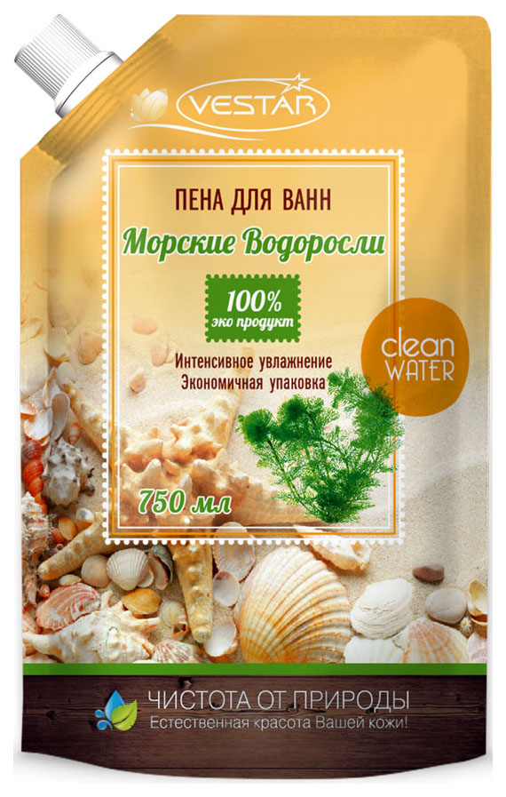 

Пена для ванн Вестар Морские водоросли 750 мл, Морские водоросли