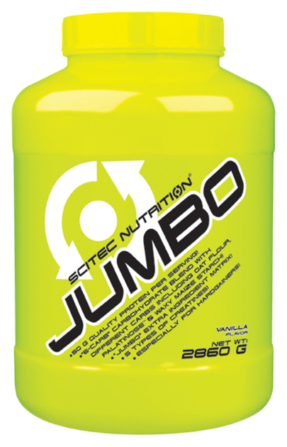 Гейнер Scitec Nutrition Jumbo, 2860 г, vanilla