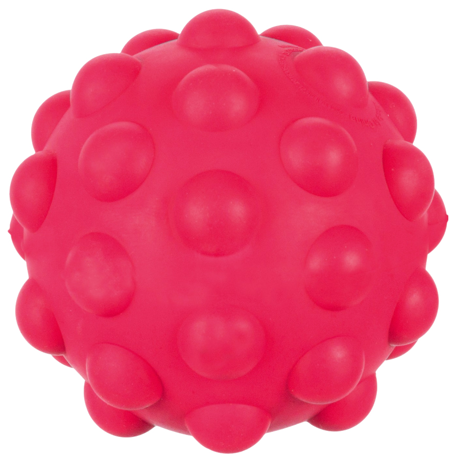 Игрушка-пищалка для собак TRIXIE Ball with Ultrasonic Squeaker L, в ассортименте, 10 см