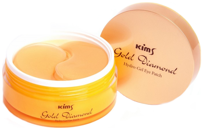 Патчи для глаз Kims Gold Diamond Hydro-Gel Eye Patch 60 шт патчи для глаз farm stay 24k gold