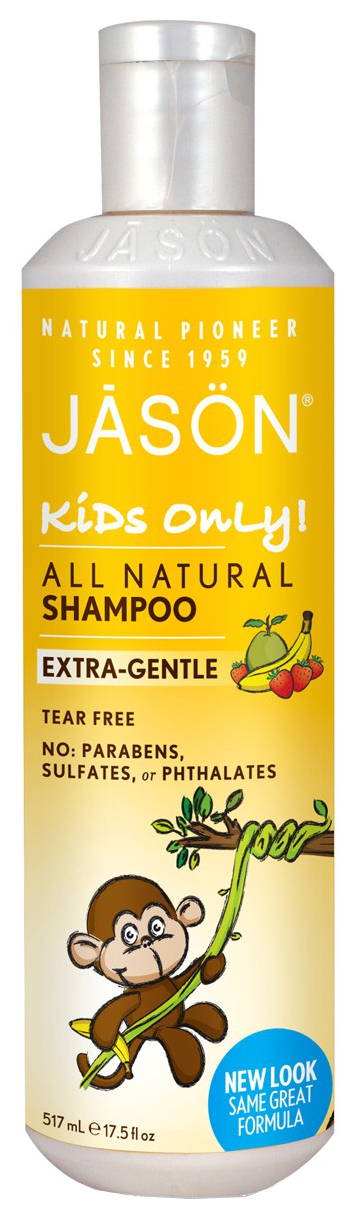 фото Шампунь детский jason kids only all natural shampoo extra gentle 517 мл