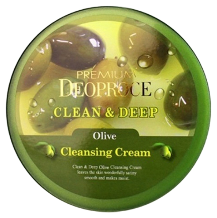 Средство для очищения Deoproce Premium Clean & Deep Olive Cleansing Cream 300 г librederm seracin deep pore cleansing lotion лосьон для глубокого очищения пор 100 мл