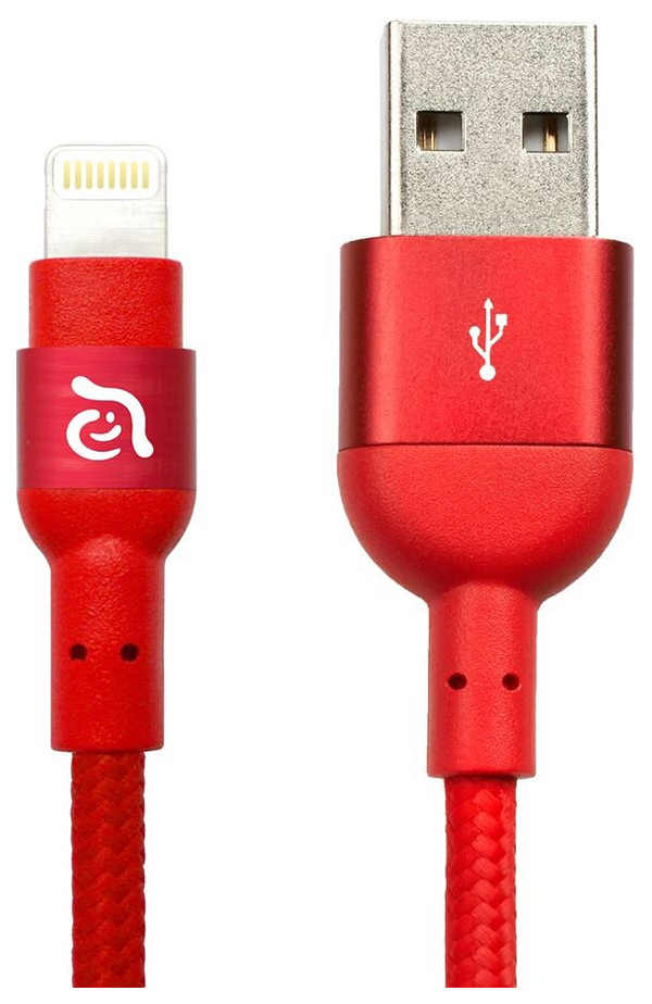 

Кабель Adam Elements Aluminum MFI Lightning Cable PeAk II 120B 1,2м Red, Aluminum MFI Lightning Cable PeAk II 120B Red