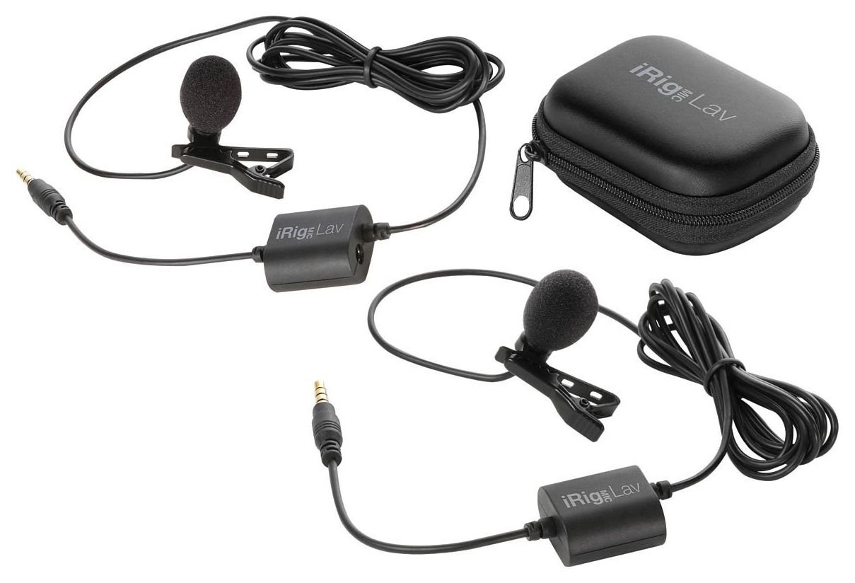 Микрофон IK Multimedia iRig Mic Lav 2 Pack Black