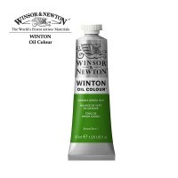 фото Масляная краска winsor&newton winton зеленый хром 37 мл