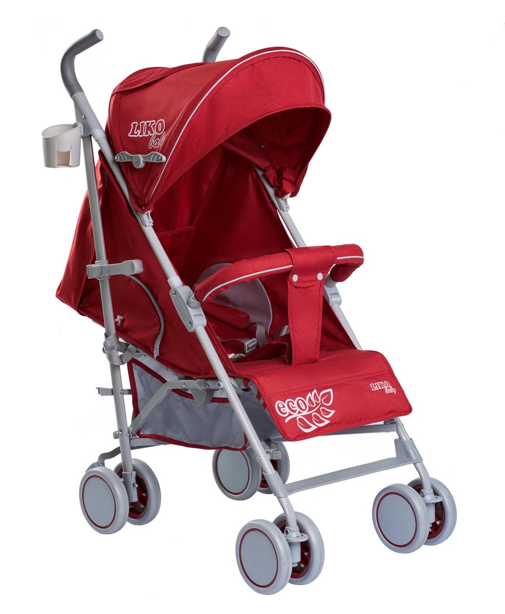

Коляска-трость LIKO BABY BT109 City Style Красный/ECO, City Style