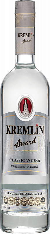 

Водка Kremlin Award Classic, 40 %, 500 мл