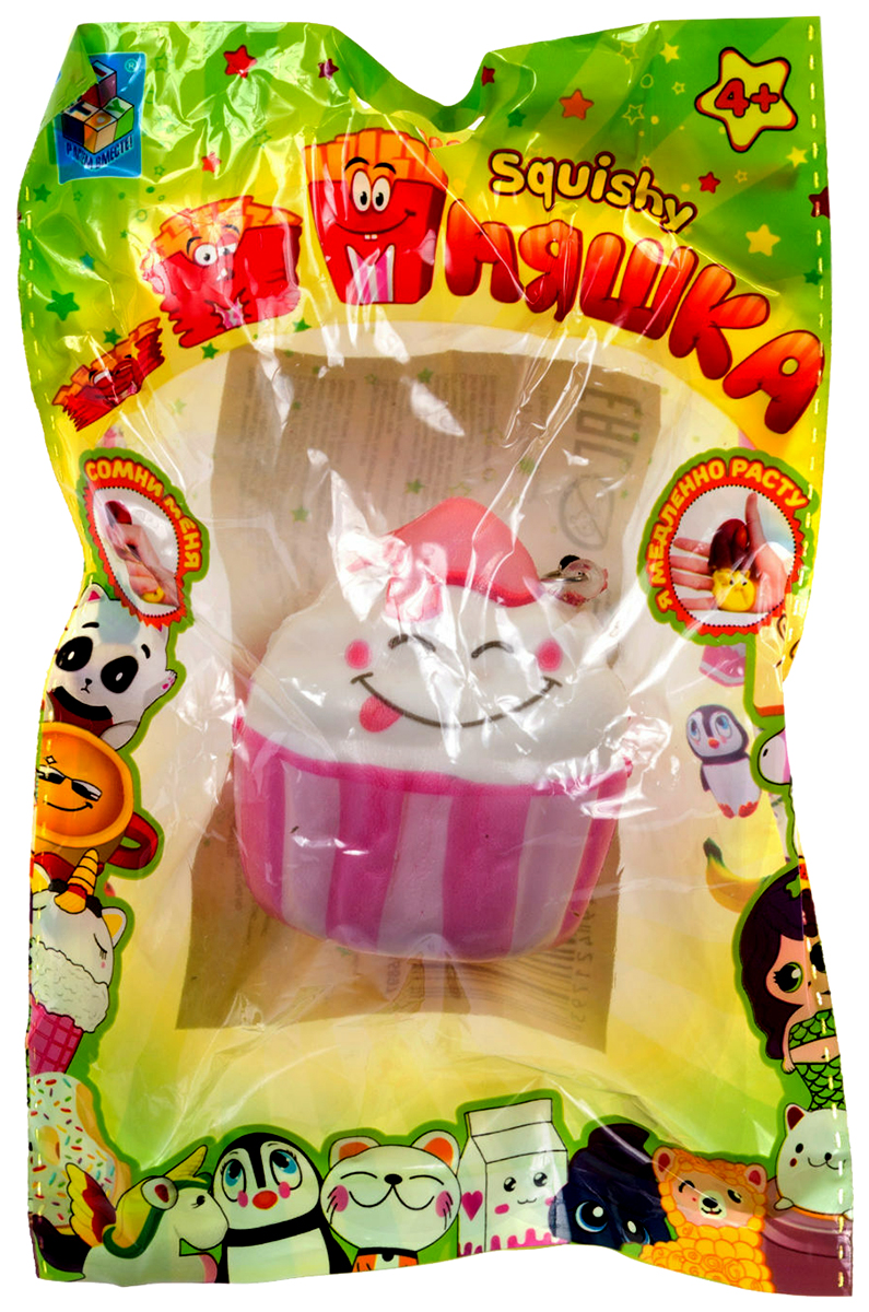 

Игрушка-антистресс "Мммняшка Squishy" - Мороженное в стаканчике 1TOY