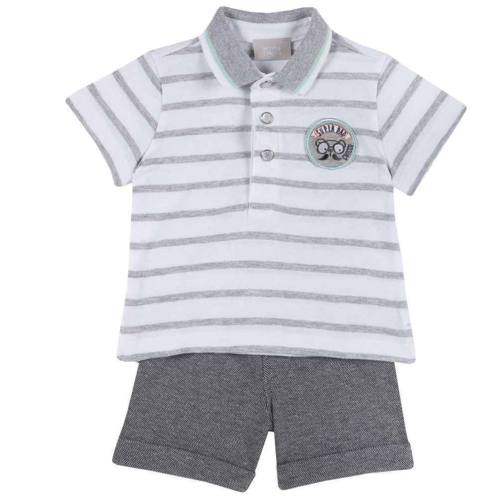 

Комплект одежды Chicco, цв. серый р.86, 09077864