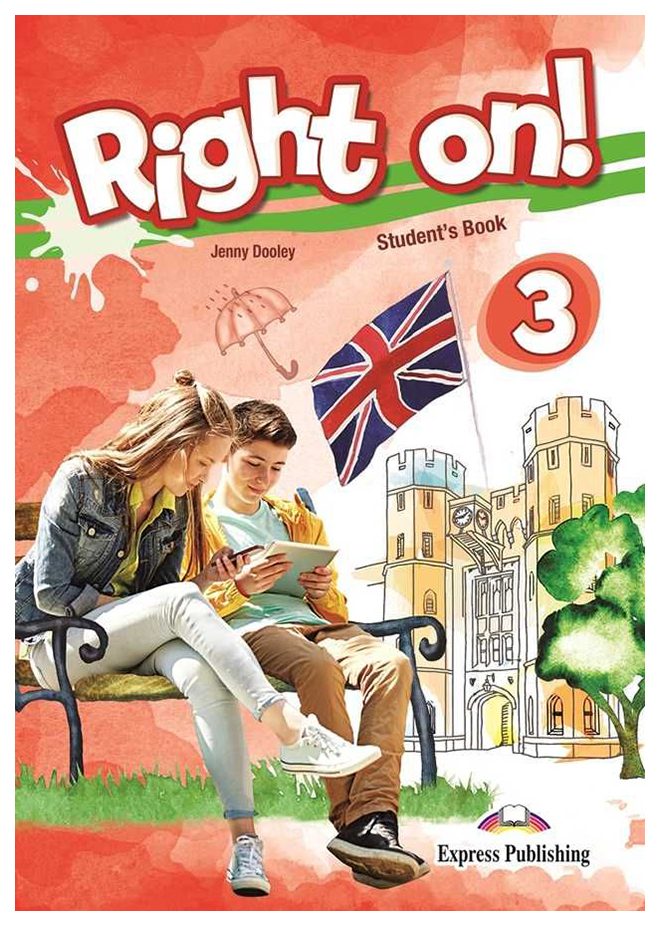 

Книга Express Publishing Jenny Dooley "Right on! 3. Student’s book with ie-Book"
