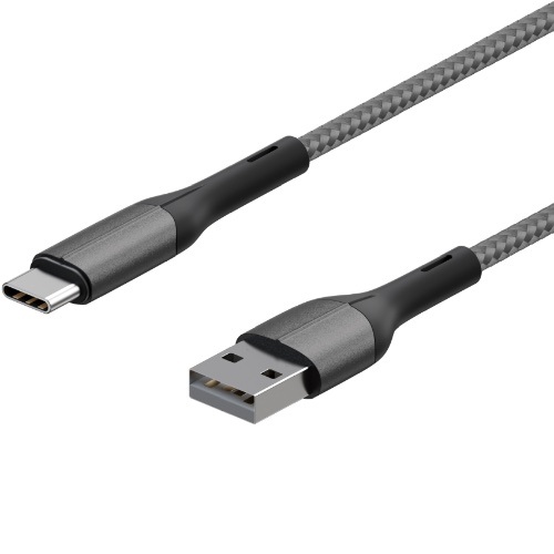 Кабель InterStep USB3.0 1,2м, Dark Grey (IS-DC-TPCU3NYSG-120B210)
