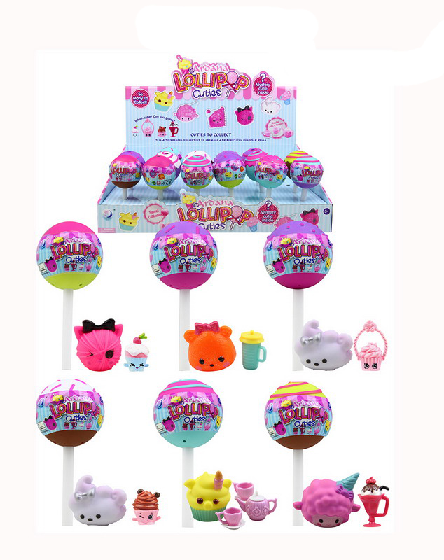 

Игрушка-сюрприз в конфетке "Lollipop" в дисплее 24 штуки, за штуку!