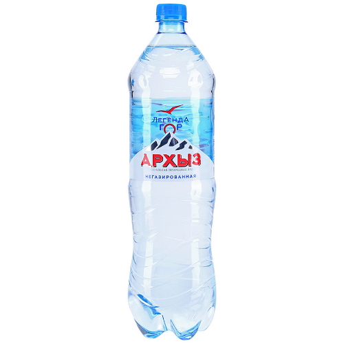 Минеральная вода Легенда Гор Архыз без газа пластик 1.5 л 6 штук