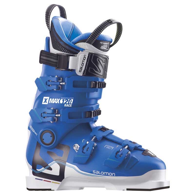 фото Горнолыжные ботинки salomon x max race 120 2018, blue/white/black, 27.5