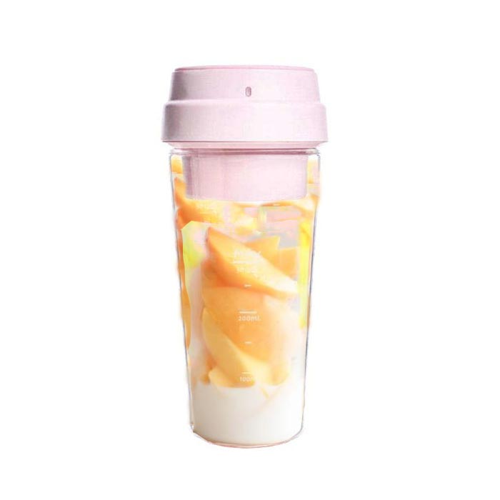 фото Блендер-соковыжималка xiaomi 17pin star frut bottle 400ml pink