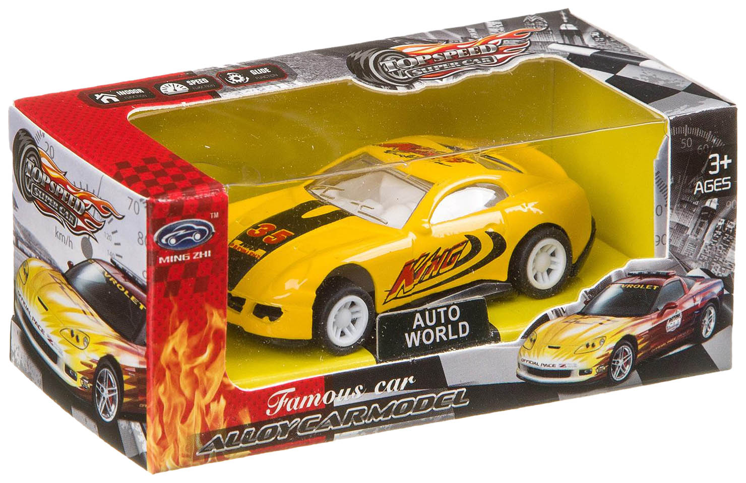 

Коллекционная модель машины Shenzhen Toys TOPSPEED А79442, Разноцветный