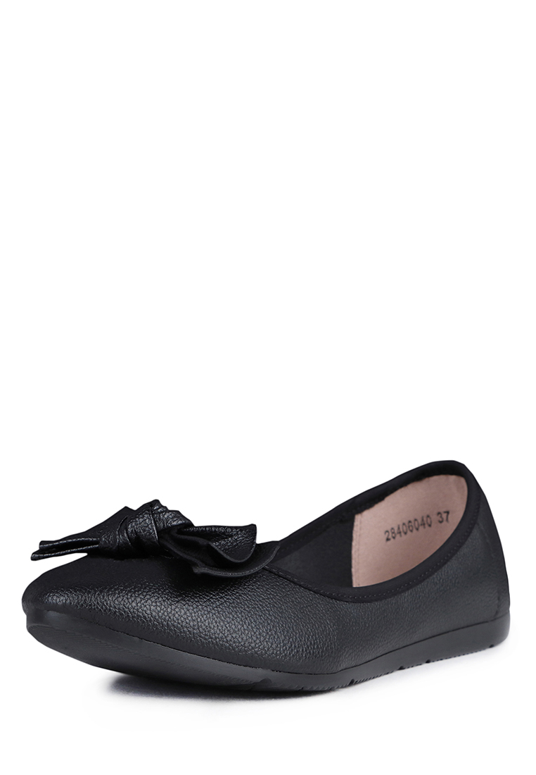 

Балетки женские T.Taccardi 28406040 черные 36 RU, Черный, 28406040