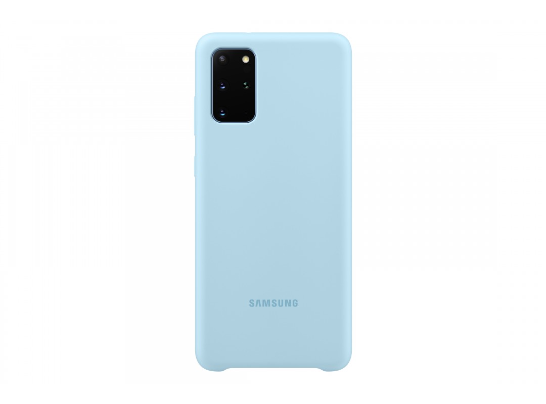 фото Чехол samsung silicone cover y2 для galaxy s20+ sky blue