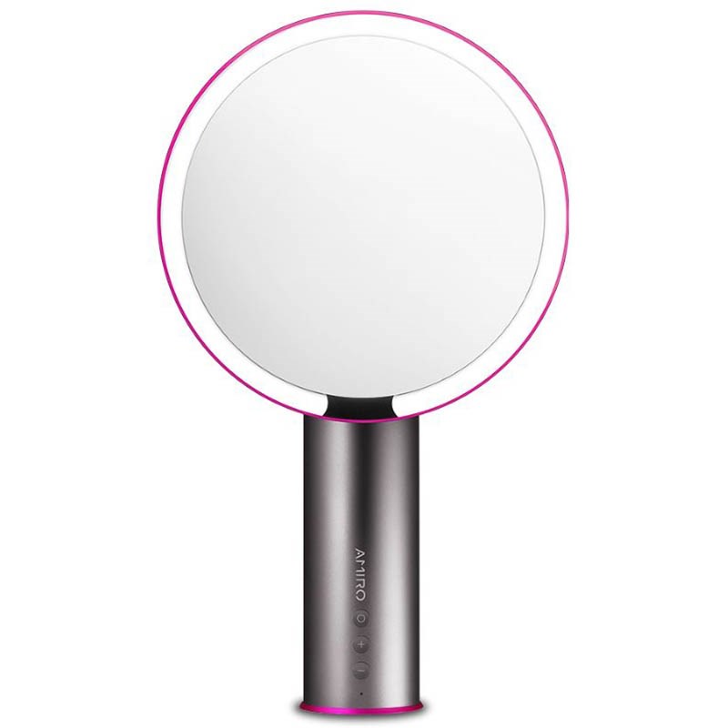 фото Зеркало для макияжа xiaomi amiro daylight mirror черный