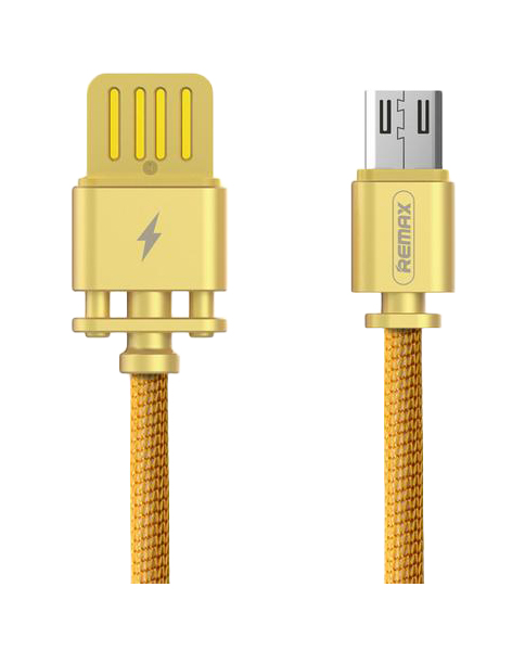 Кабель Remax rc-064m microUSB 1м Gold