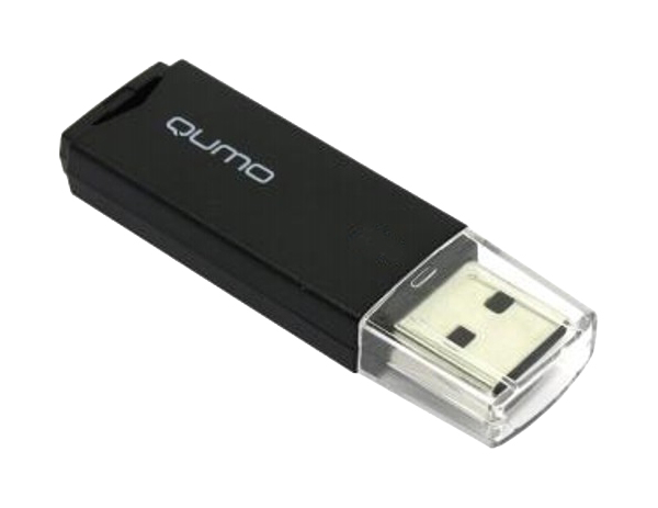

Флешка QUMO Tropic 64ГБ Black (QM64GUD-TRP-B), Tropic