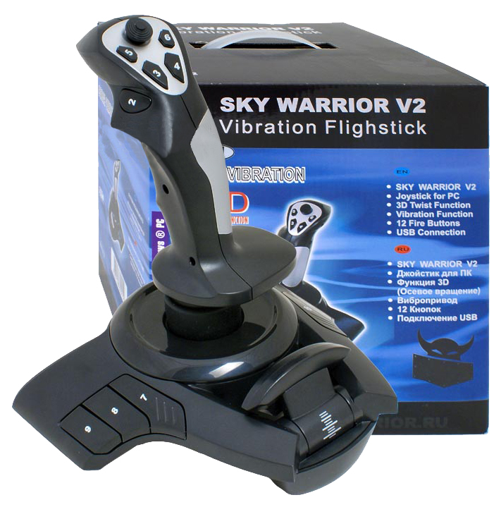 

Джойстик Black Warrior BW-212 Sky warrior-V2 Black/Grey