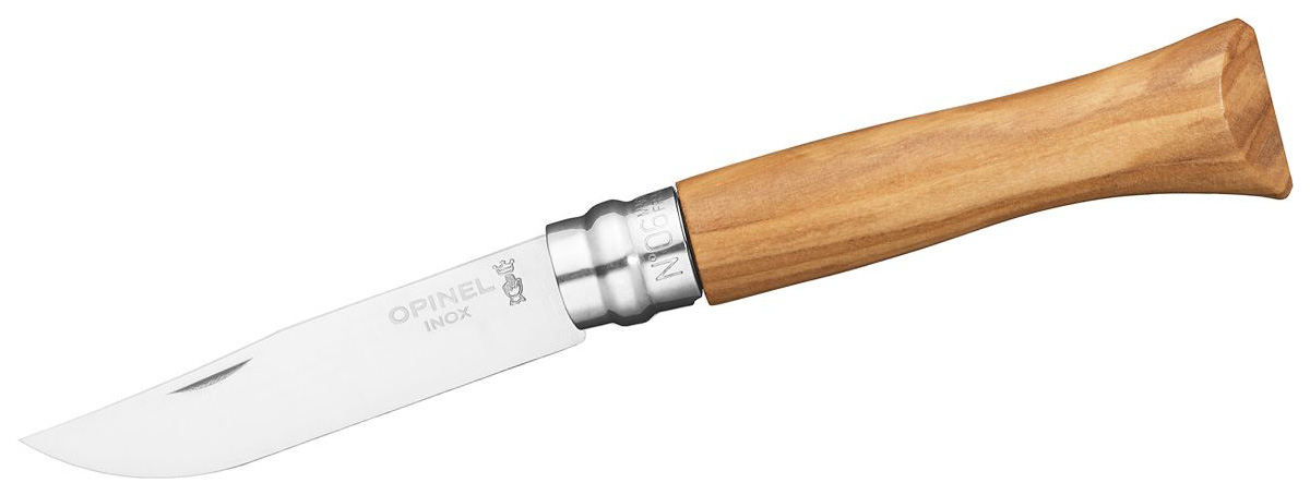 фото Туристический нож opinel 002023 №6 tradition style olive wood